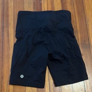 lululemon athletica Women's Black Bike Shorts